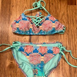 Gianni bini bikini set size S , like new without damage